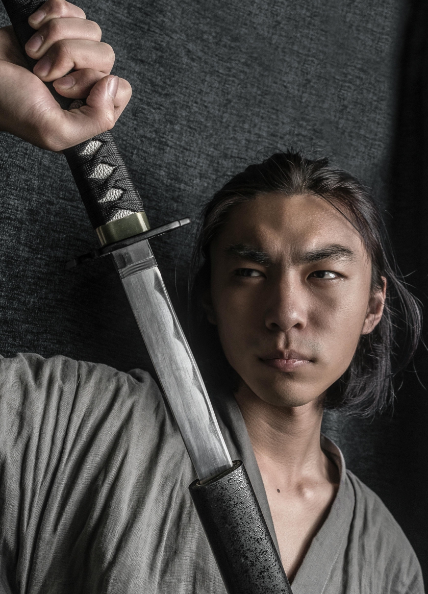 Young warrior in training to become a Samurai. In line with a Zen parable perfect for farmers.